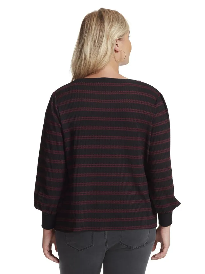 Women Tops Jessica Simpson Wilder Top In Black And Winetasting Black And Winetasting Women Tops Jessica Simpson Wilder Top In Black And Winetasting Black And Winetasting