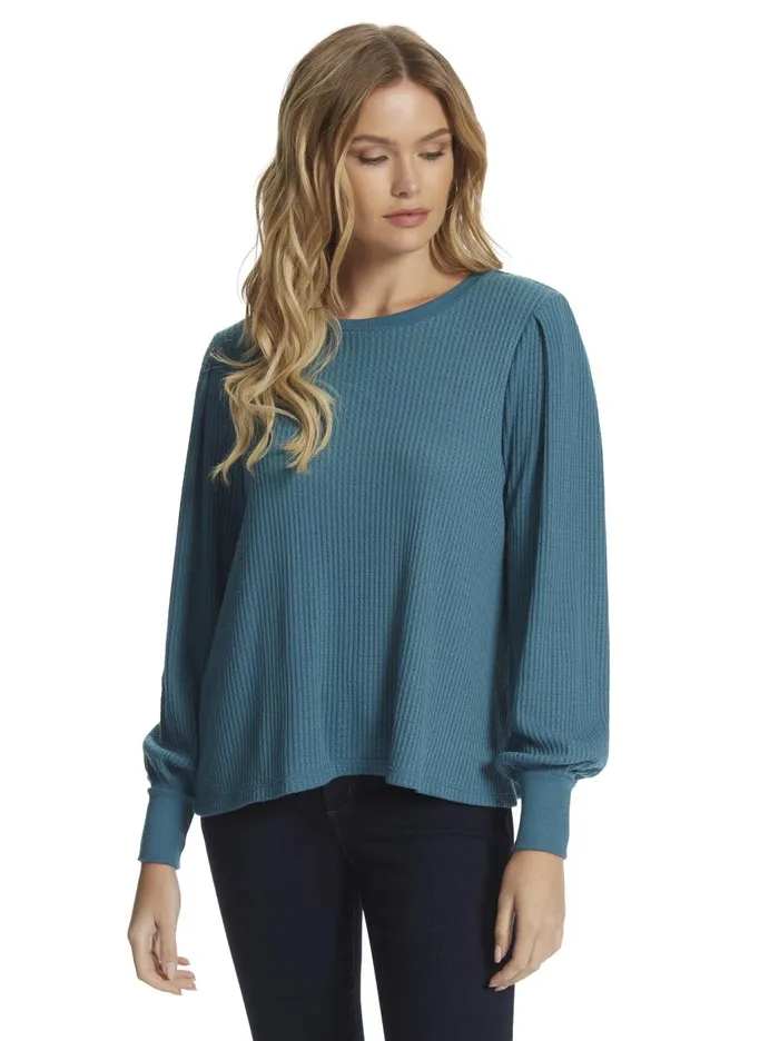 Women Tops Jessica Simpson Wilder Top In Colonial Blue Colonial Blue