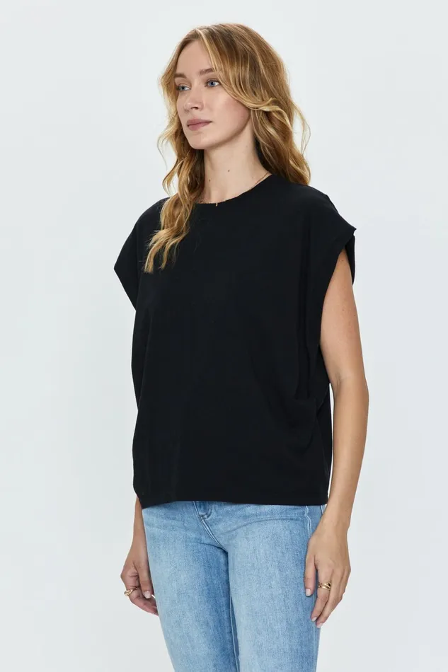 Women Trina Tee 8211 Black Pistola Denim Tees and Tanks