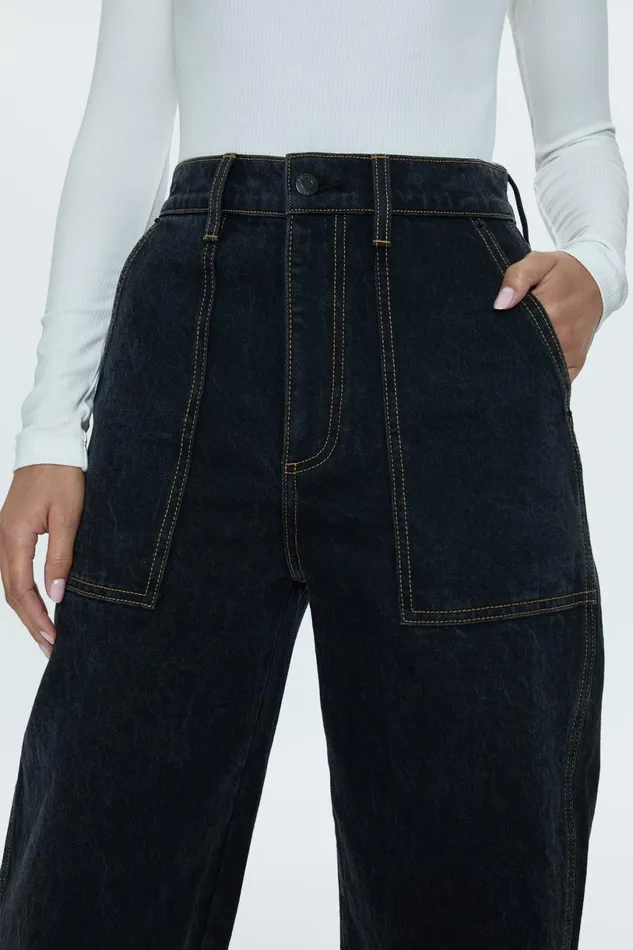 Women Turner Super High Rise Barrel 8211 Lights Out Pistola Denim Denim