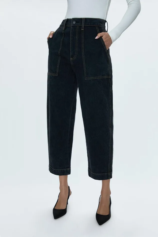 Women Turner Super High Rise Barrel 8211 Lights Out Pistola Denim Denim