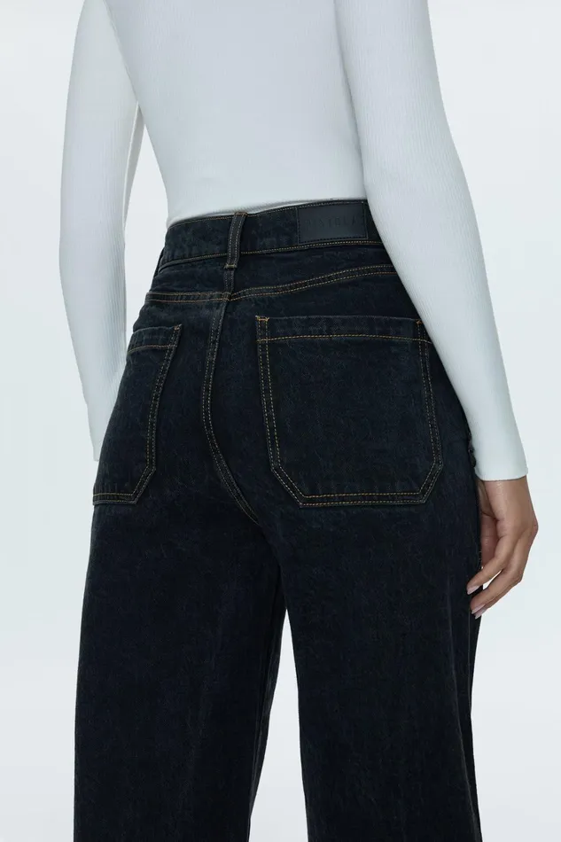 Women Turner Super High Rise Barrel 8211 Lights Out Pistola Denim Denim