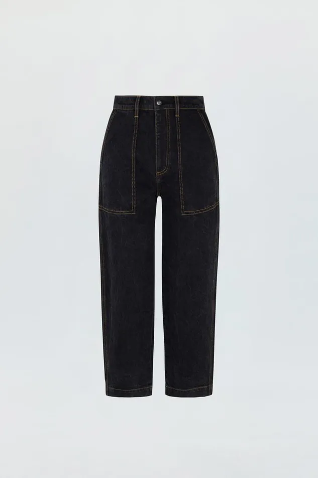 Women Turner Super High Rise Barrel 8211 Lights Out Pistola Denim Denim