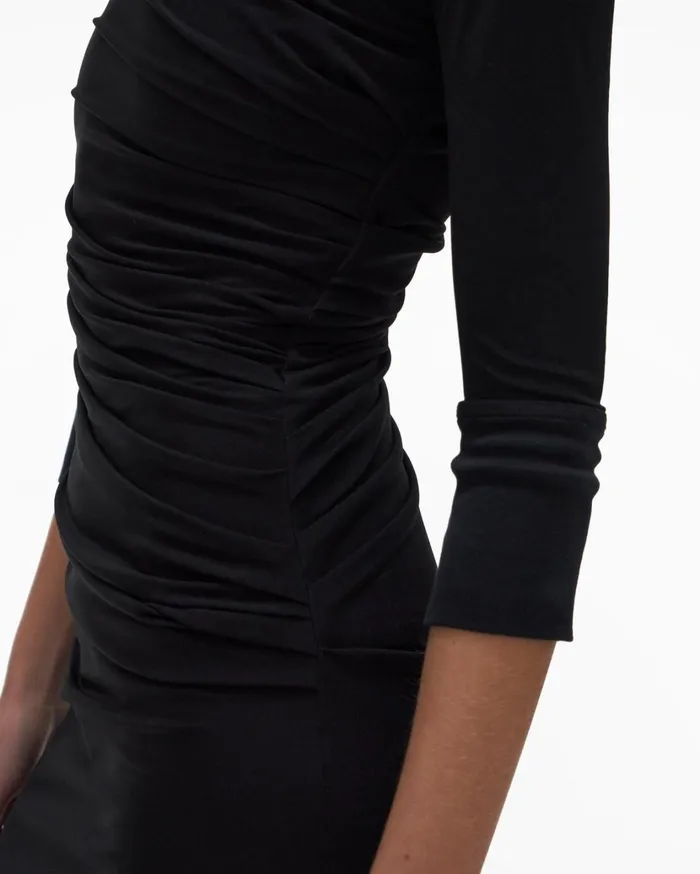 Women Twist Dress Basalt Black Helmut Lang Dresses