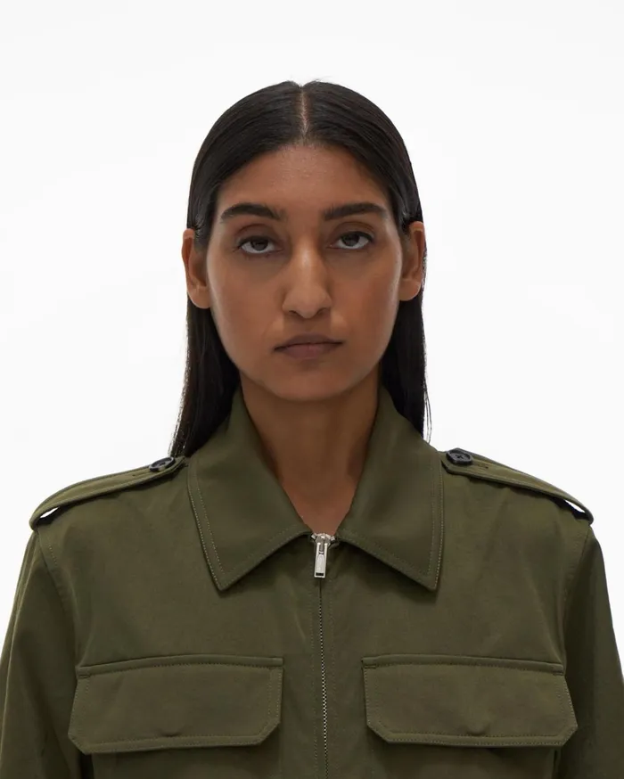 Women Utility Jumpsuit Burnt Olive Helmut Lang Dresses
