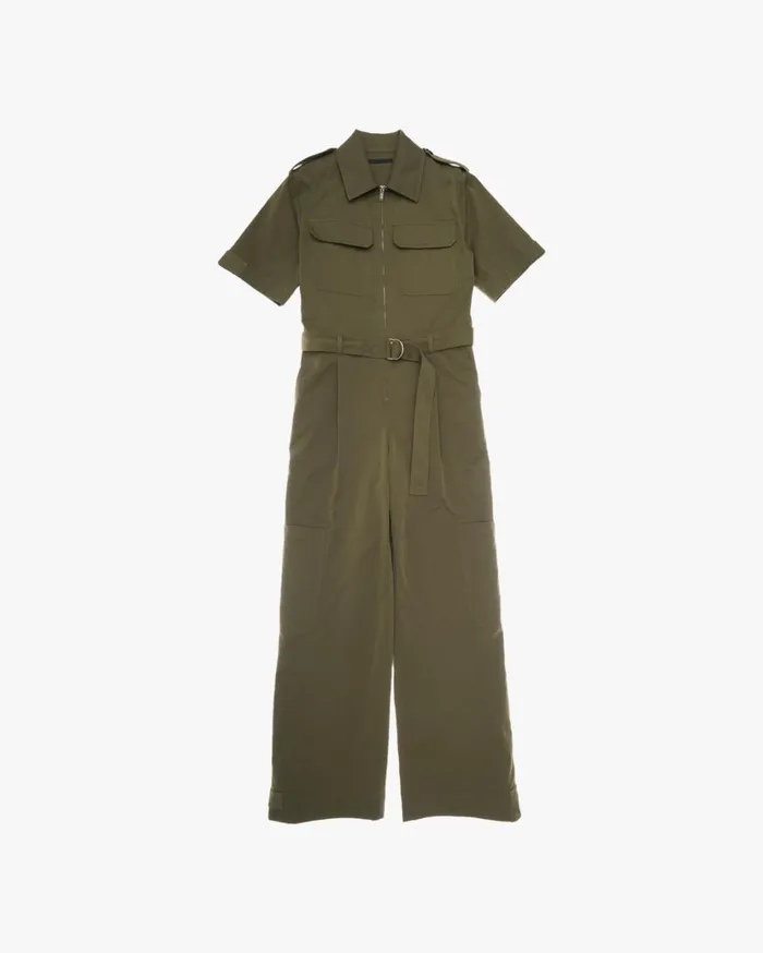 Women Utility Jumpsuit Burnt Olive Helmut Lang Dresses