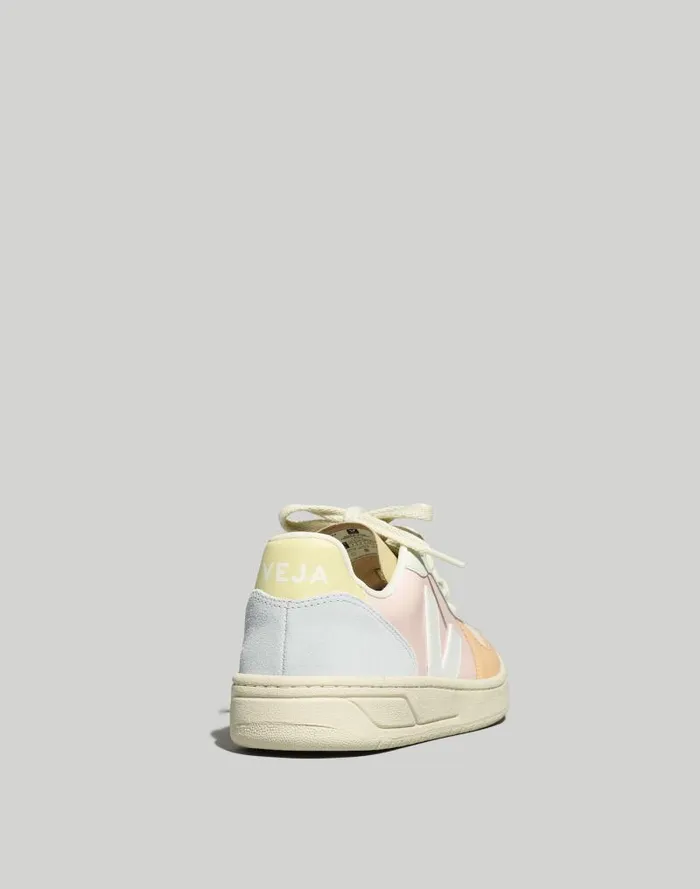 Women Veja V10 Sneakers Petal White Multico Madewell Sneakers