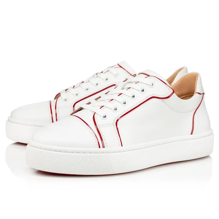 Women Vieirissima Sneakers 8211 Patent Calf 8211 Bianco White Christian Louboutin Sneakers Women Vieirissima Sneakers 8211 Patent Calf 8211 Bianco White Christian Louboutin Sneakers