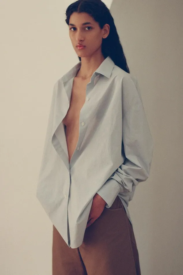 Women Vieste Shirt Sky Blue Faithfull The Brand Tops Women Vieste Shirt Sky Blue Faithfull The Brand Tops