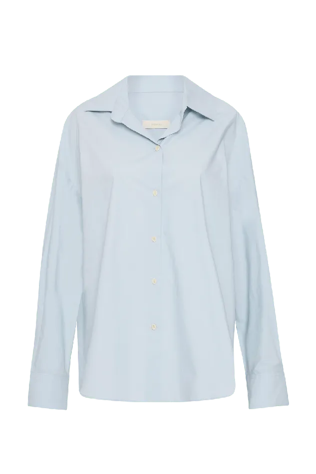 Women Vieste Shirt Sky Blue Faithfull The Brand Tops Women Vieste Shirt Sky Blue Faithfull The Brand Tops