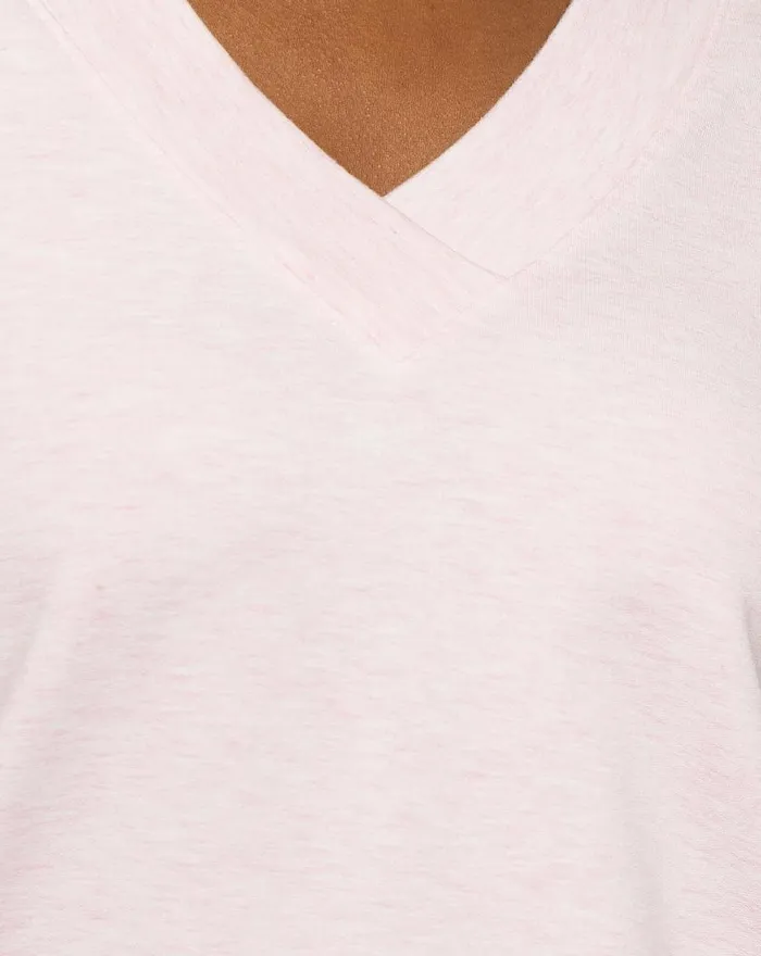 Women VIP TREATMENT CLOUD FRENCH TERRY TOP Heather Lilac TravisMathew Shirts and Tops