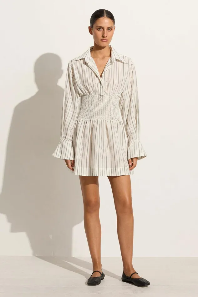 Women Vitinia Mini Dress Trieste Stripe 8211 Final Sale Faithfull The Brand Dresses Women Vitinia Mini Dress Trieste Stripe 8211 Final Sale Faithfull The Brand Dresses