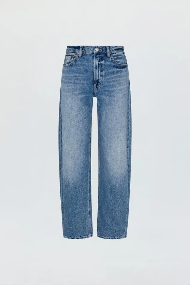 Women Wes High Rise Barrel Jean 8211 Spectacle Pistola Denim Denim