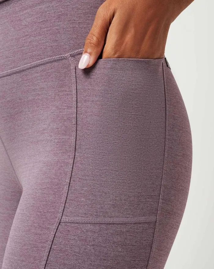 Women WHERE IT COUNTS LEGGING Heather Moonscape TravisMathew Leggings