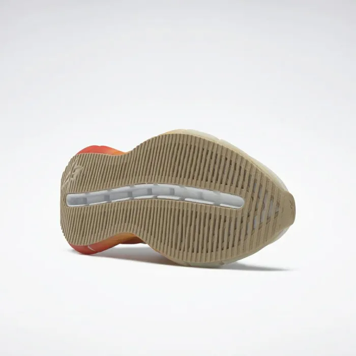 Zig Womens Reebok Zig Kinetica Horizon Shoes Alabaster Utility Beige Carotene