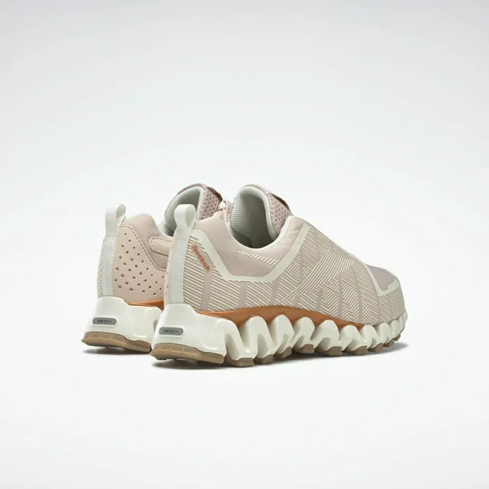 Zig Womens Reebok ZigWild Trail 6 Shoes Soft Ecru Chalk Radiant Ochre